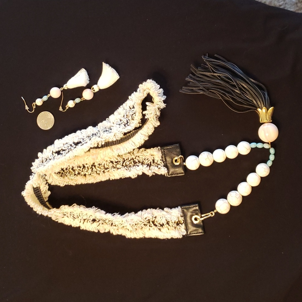 Plunder Necklace and Earrings